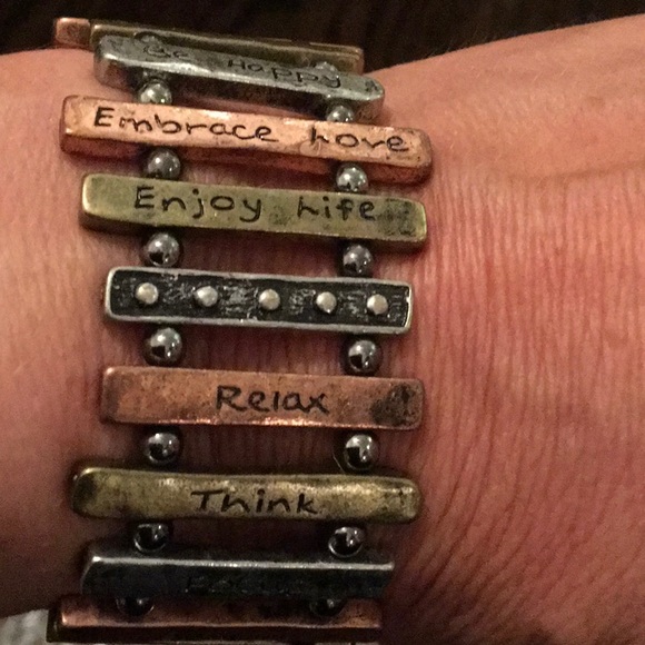 Jewelry - Mixed metals karma bracelet